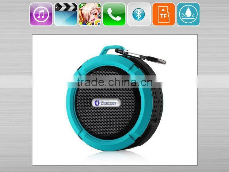Hot sell sport bluetooth speaker , Useful Waterproof bathroom speaker , Handsome bluetooth car speaker .