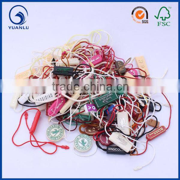 2014 Custom Seal tag, Black plastic tag and black nylon rope