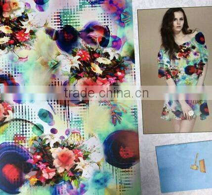 textiles fabric rayon for lady dress from China