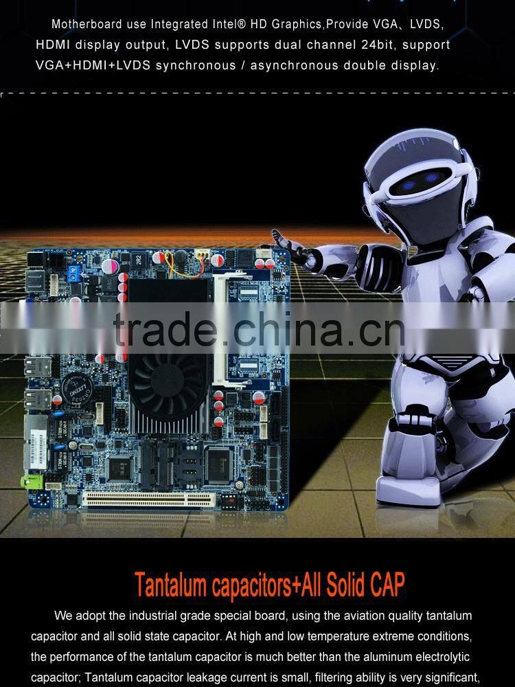 low price motherboards thin client 1037u mini itx motherboard suopport DC_8V~36V Power input