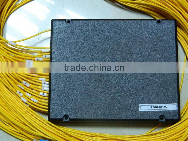 64 core PVC fiber optic splitter for protect solution