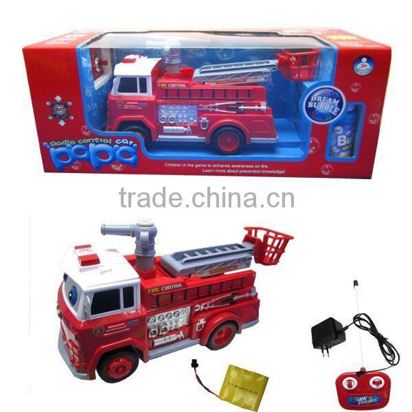 6CH Toy RC Fire Truck with Charger+Light