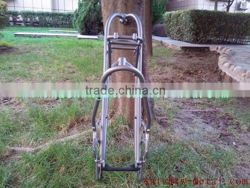 titanium truss fork with front rack titanium bicycle rack customize titanium truss fork