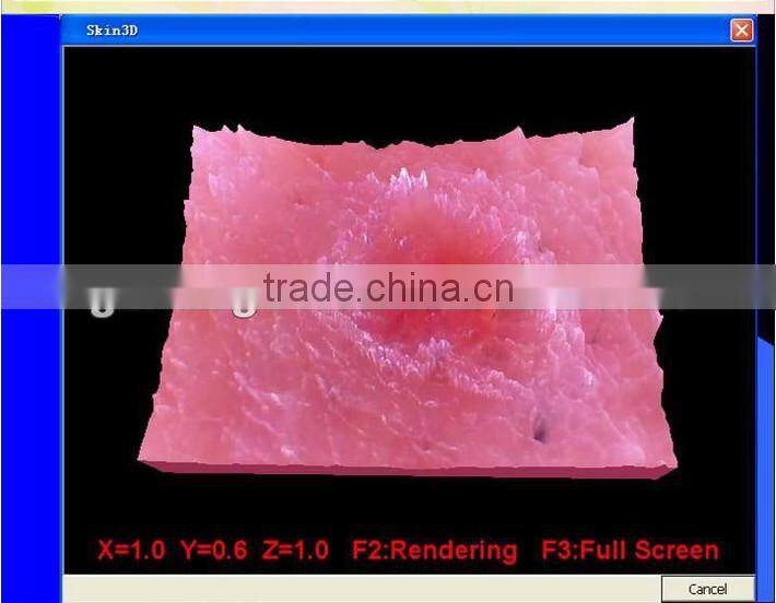 Hot-selling touch screen digital facial skin analyzer beauty machine BD-P006