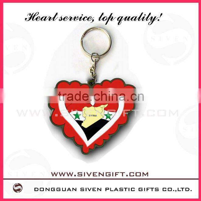 Custom design soft pvc rubber bottle opener keychain