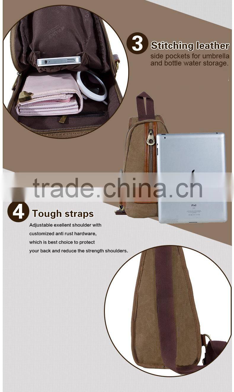 Messenger Bags Handbags Canvas Satchel Shoulder Mens Chest bag
