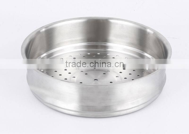 2015 new products deep stainless steel steamers