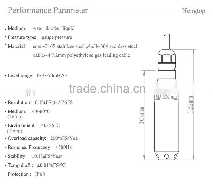 FLS-CU11 high resolution water level transducer