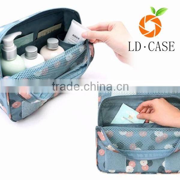 promotional small cosmetic bag, fabric zipper pouch for cosmetics