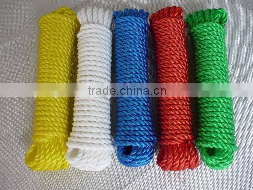 colored clothes line rope