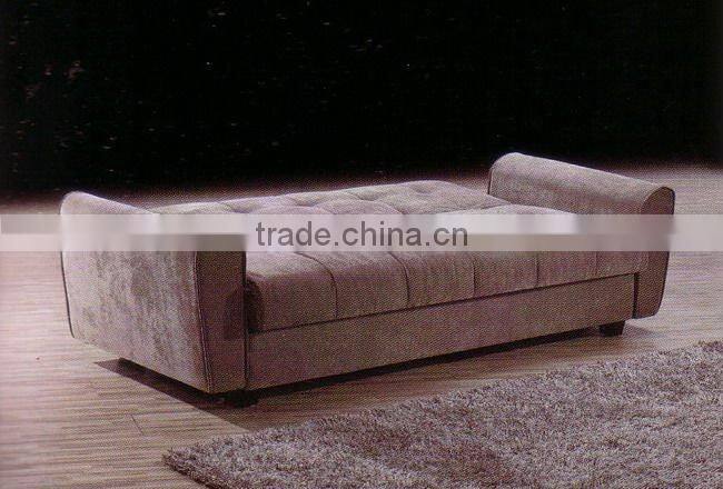 fabric sofa bed with storage