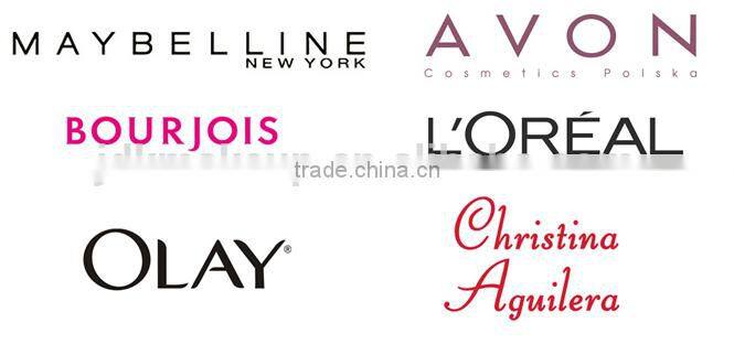 24pcs Professional OEM Cosmetic Brush Purple Handle Black Tube Make up Brush with Fan brush and Foldable Bag