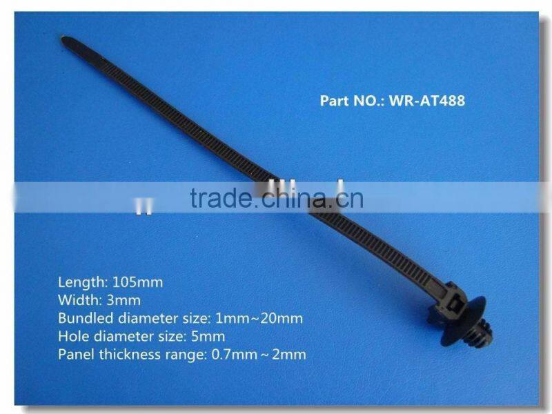 High quality high flexibility Cable tie for automobiles