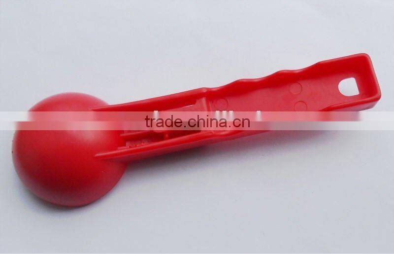 Household plastic colorful spoon for icecream