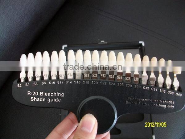 medical equipment dental digital tooth color shade guide comparator