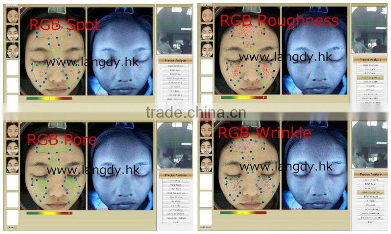 computer vision skin color detection skin oil diagnosis skin care beauty machine