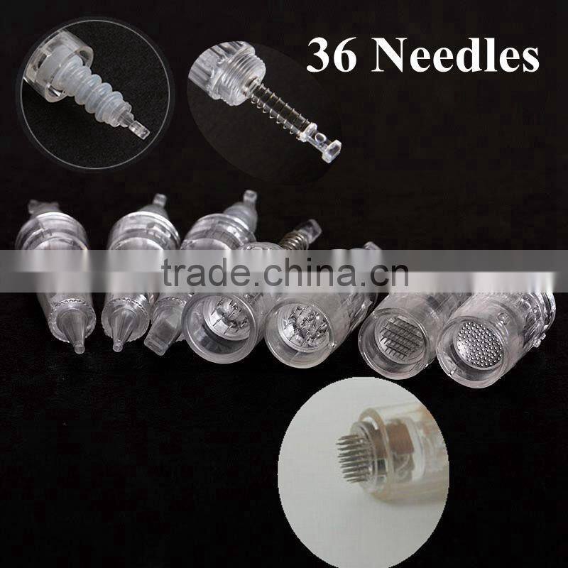2017 Flagship ! disposable 9 12 36 pins bayonet coupling needle cartridge for derma pen