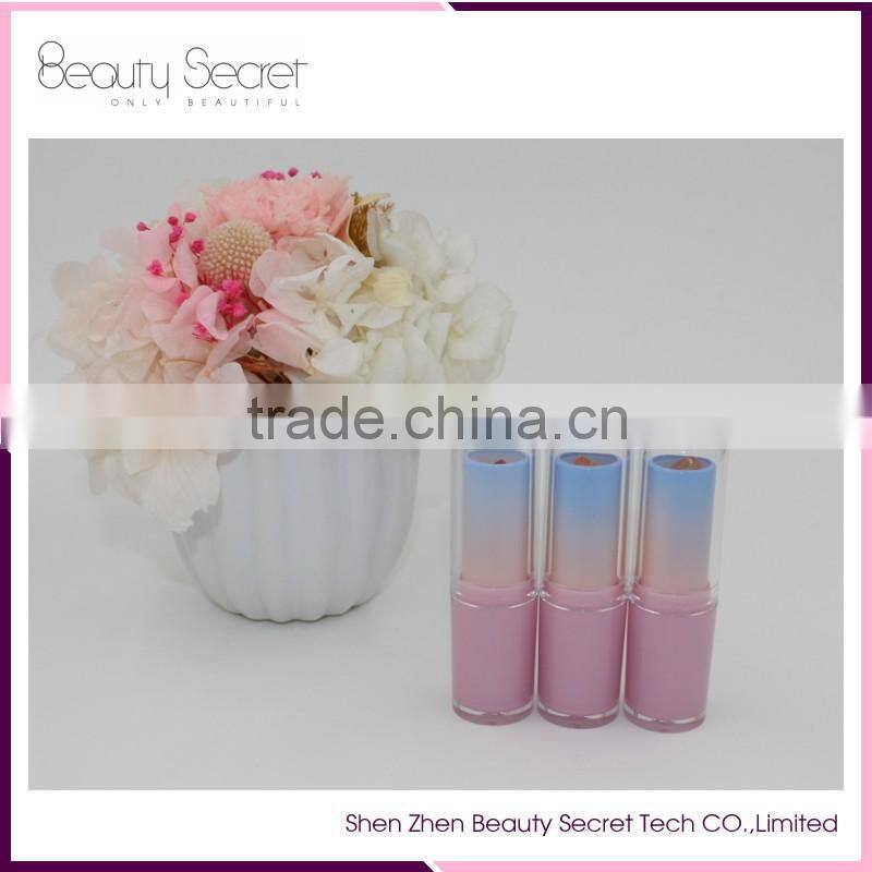 Hot sale tmperature change 3 colors jelly flower lipstick customize private label lipstick