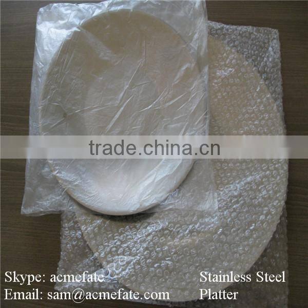 Stainless Steel Fruit Plate New Products Plate