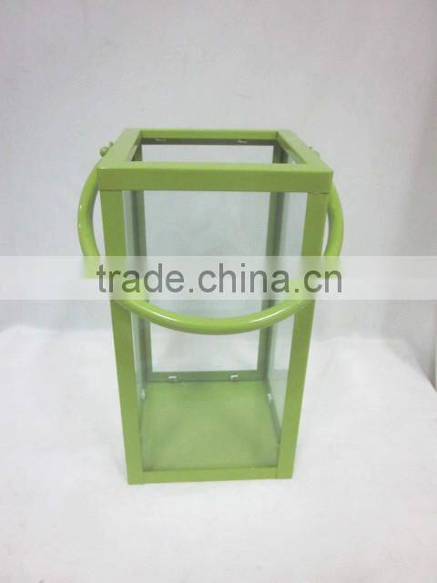 Hanging iron lantern