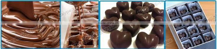 Small automatic chocolate processing machine