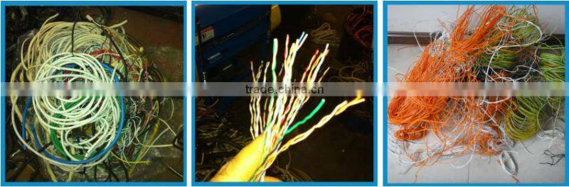 Dry type compact cable wire Recycling machine copper granulator