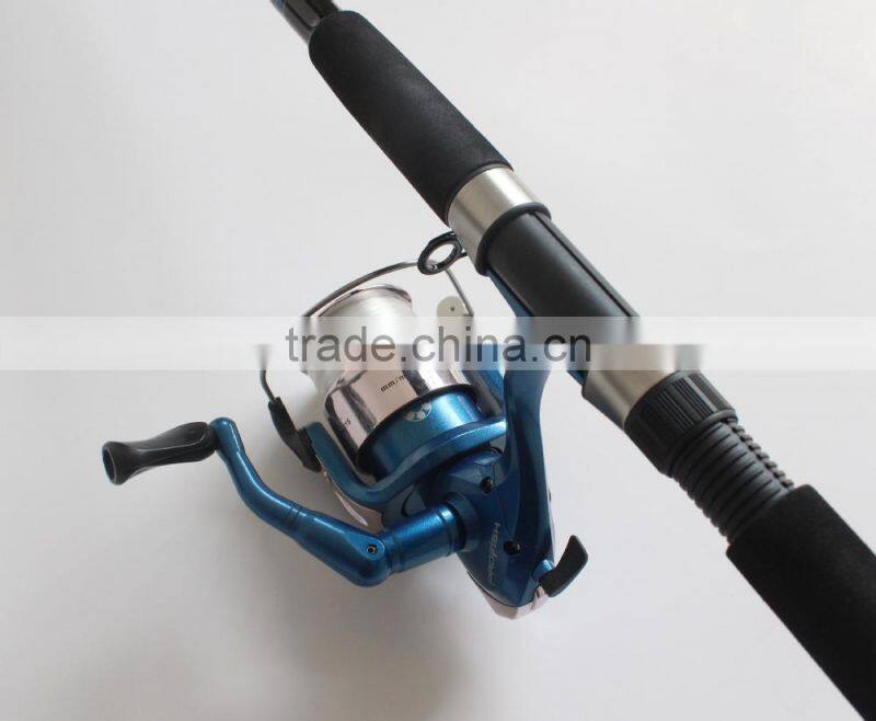 Blue Spinning Fishing rod and reel combo