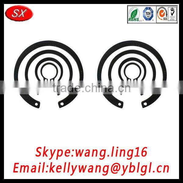 factory hot sale standard bores inner retaining rings, metal circlips for shaft made in China