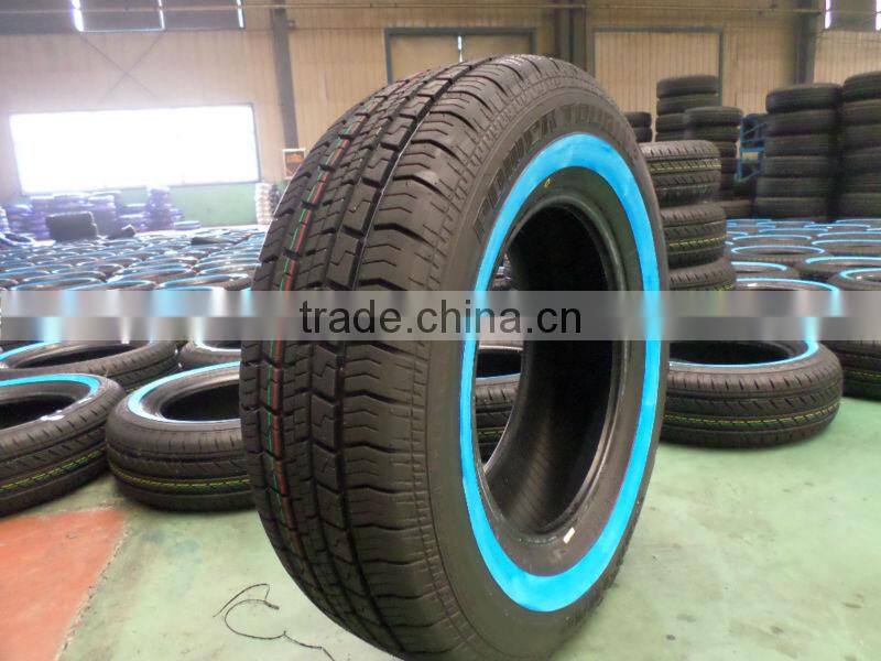 High quality white side wall tires for pickup P-metric tires P215/70R15