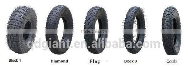 6PR Pneumatic rubber tire 4.00-8 1350g
