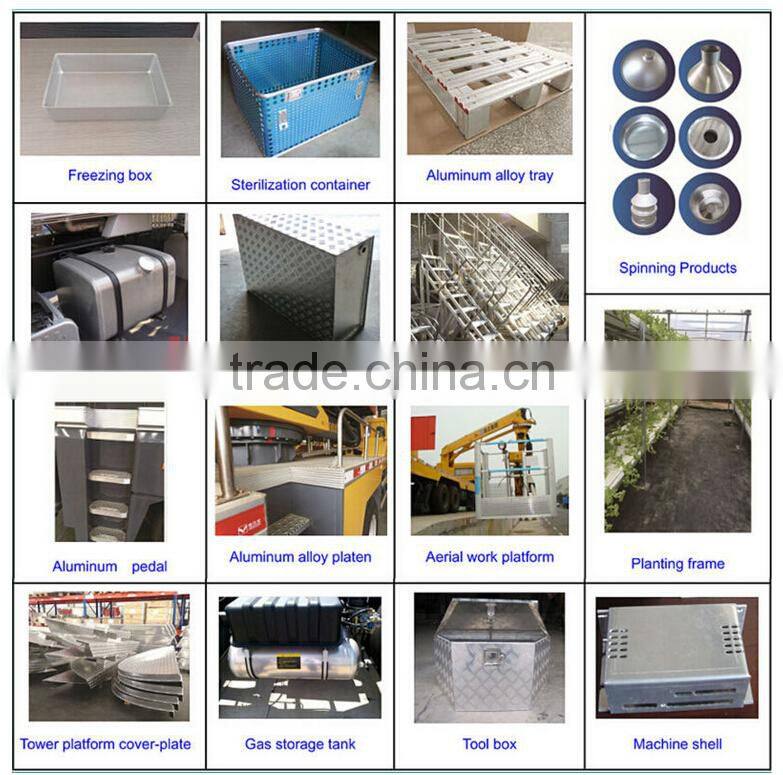 Anodizing 6063 material extruded aluminium shell