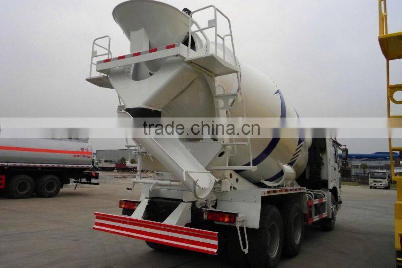 new condition SINOTRUK HOWO 12cbm truck mixer from factory for sale