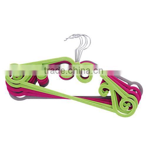 Non Slip Slim Clothes Hangers Velvet Flocking Closet Coat Organizer Housewarming