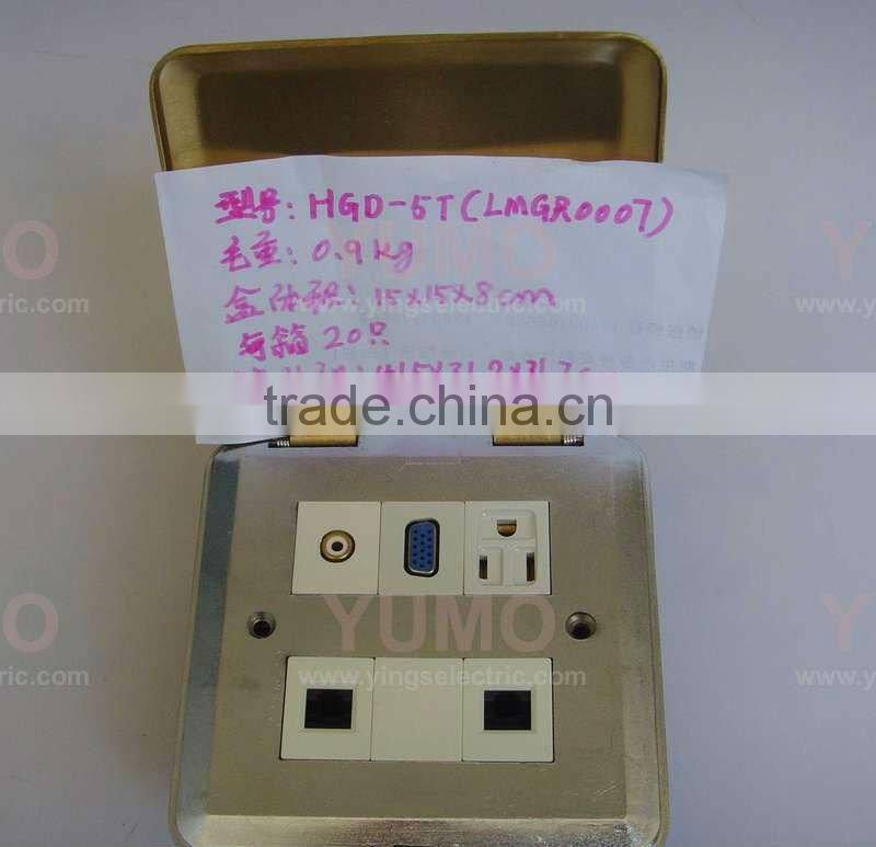 YUMO-5T spring type floor socket