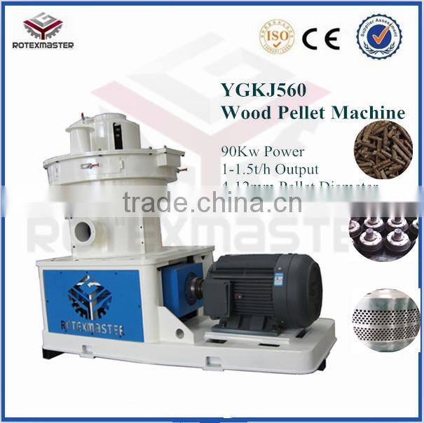 Wood pellet machine / wood pellet mill in Romania