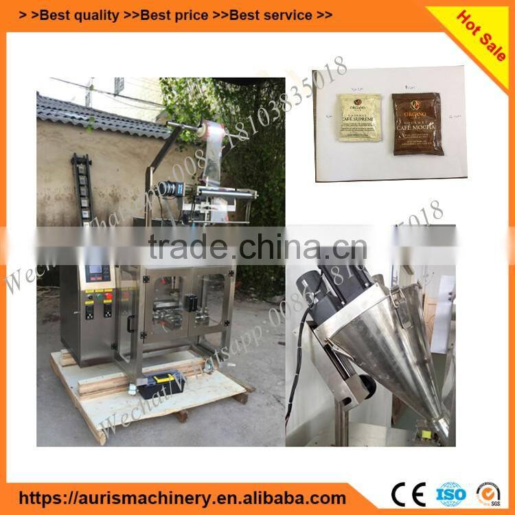 Sachet milk tea powder packing machine/granular packaging machinery particle slanty packing machine