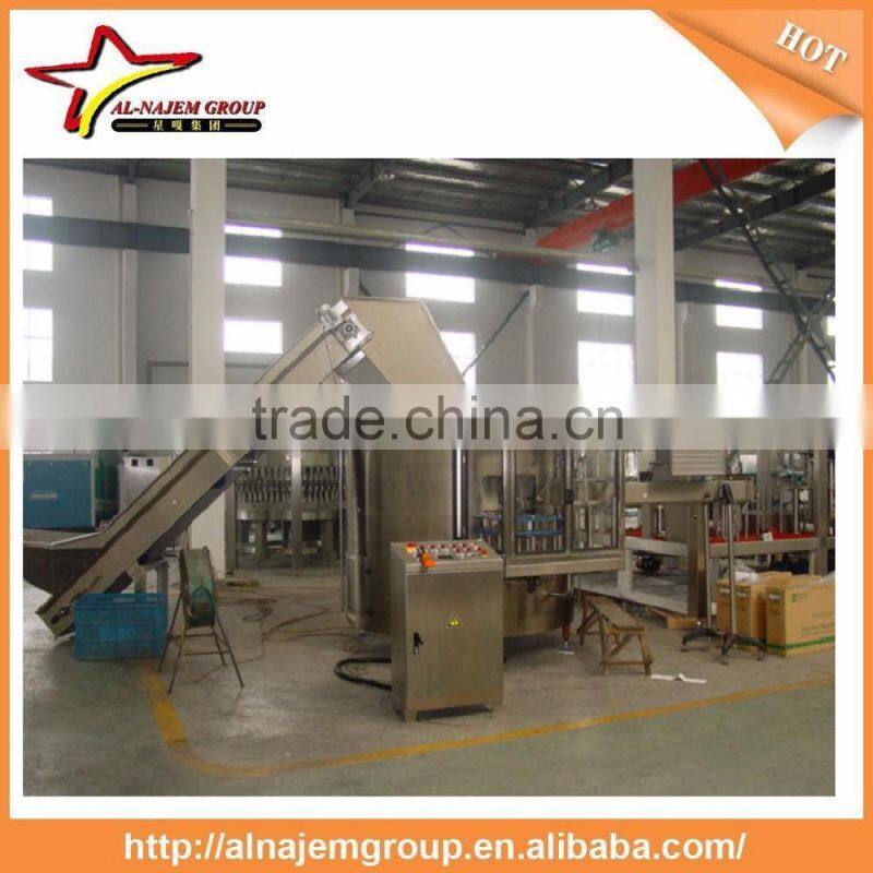 Mineral Water Pet Bottle Unscrambler Machines 30000BPH