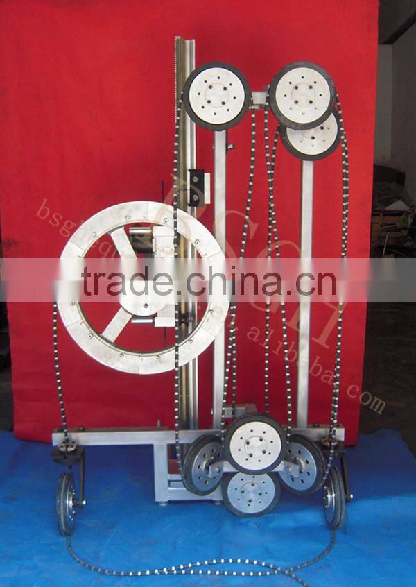 2014 new design concrete curb wire saw cutting machine BS-80AM/70AM