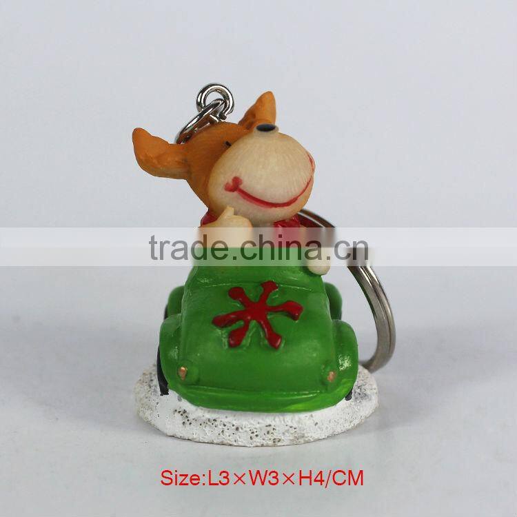 Resin artificial car key chain
