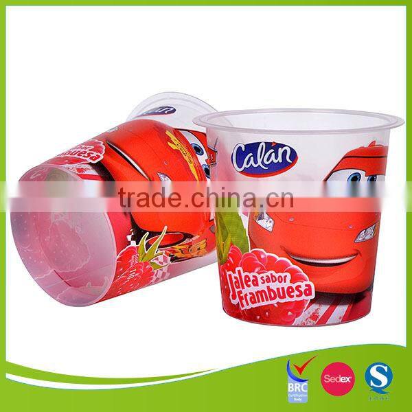 iml plastic mini fruit jelly cup