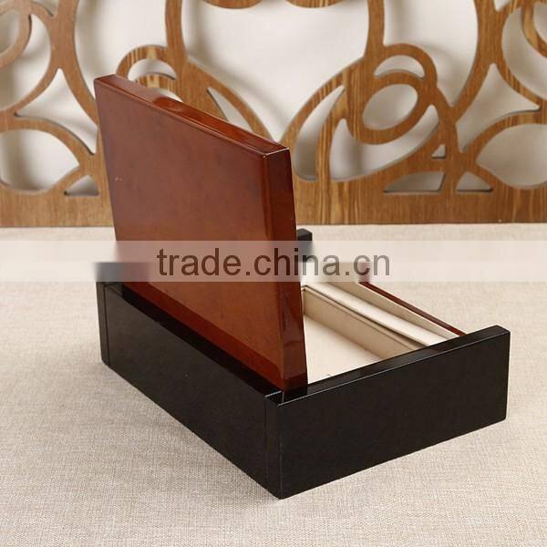 New Premium Natural Real Wood Custom Wooden Jewelry Boxes