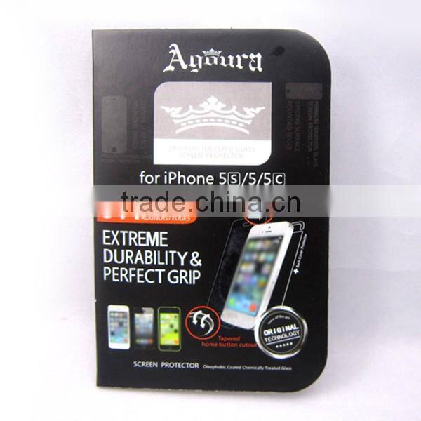 Tempered glass screen protector package box, screen protector packaging