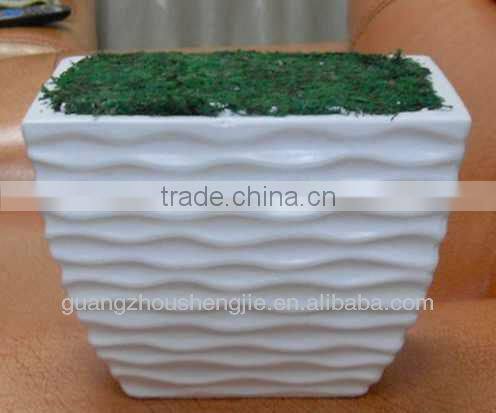 SJ Round fiberglass flower pots