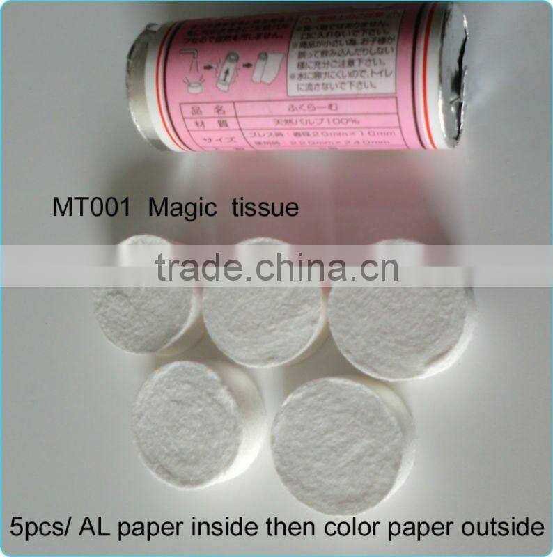 Compressed Magic Wet Tissue Towel
