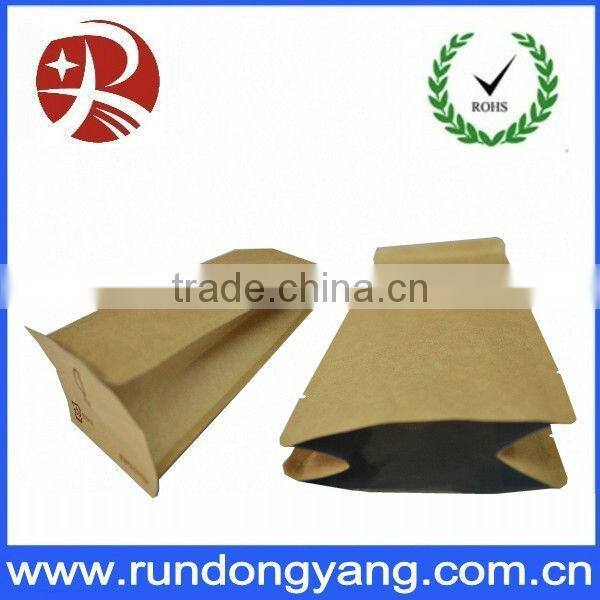 Free design aluminum foil coffee packing bag