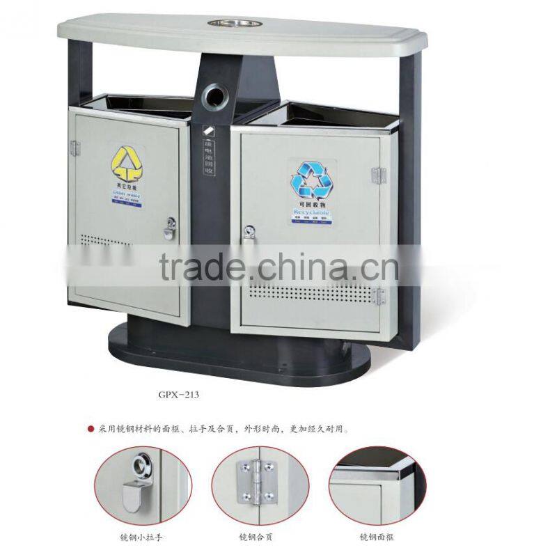 Outdoor Waste Cans Cantainer for Hotel Garden Park Hospital Airport School