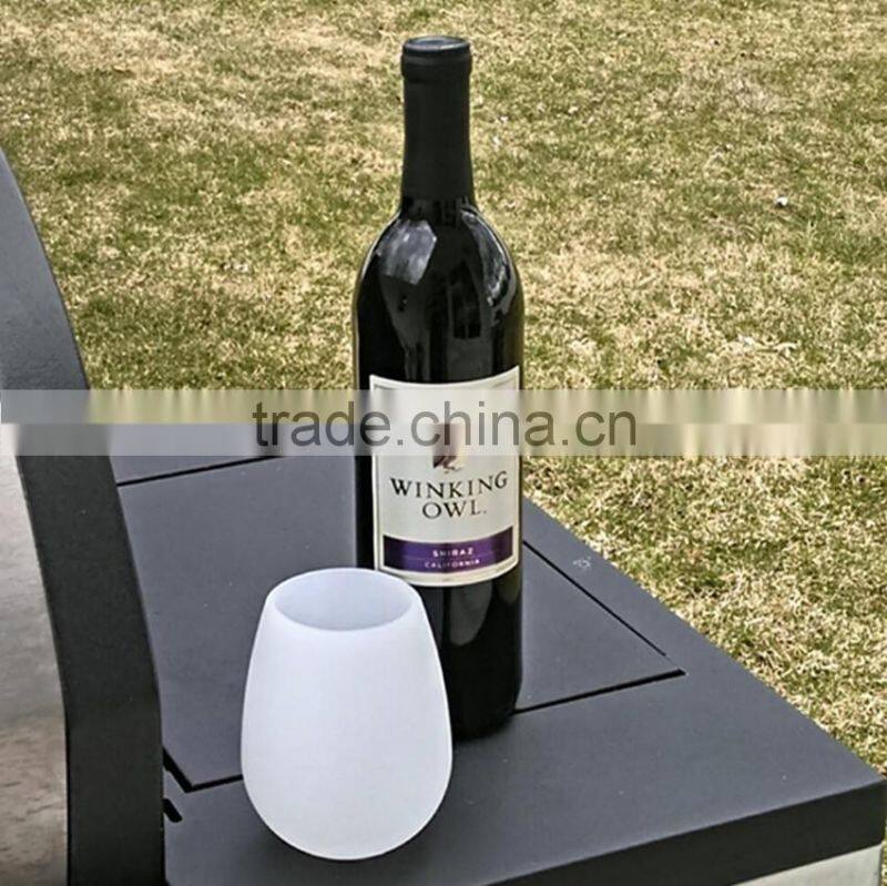 Eco-friendly fashion silicone wine cup drinking cup