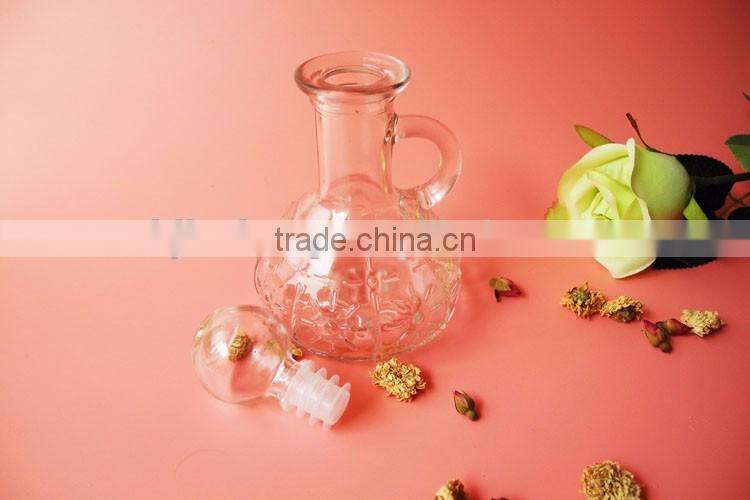 Available Mini Rum Balm Glass Bottles with Cork Stoppers