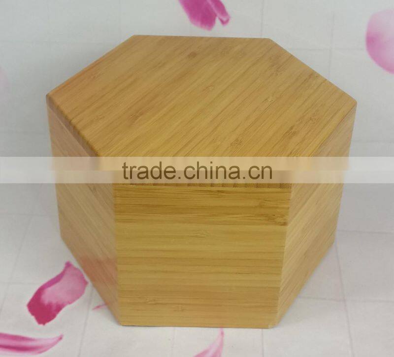 Good quality Best-selling Bamboo diamond shape human urn