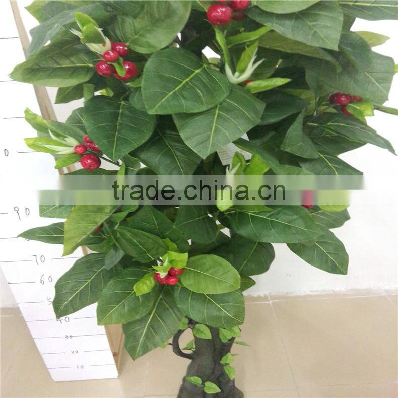 SJZJN 109 High quality Aritificial Rubber Fruit Tree Made in China Fashion Artificial Tree
